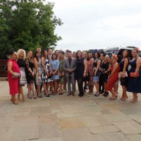 At the races