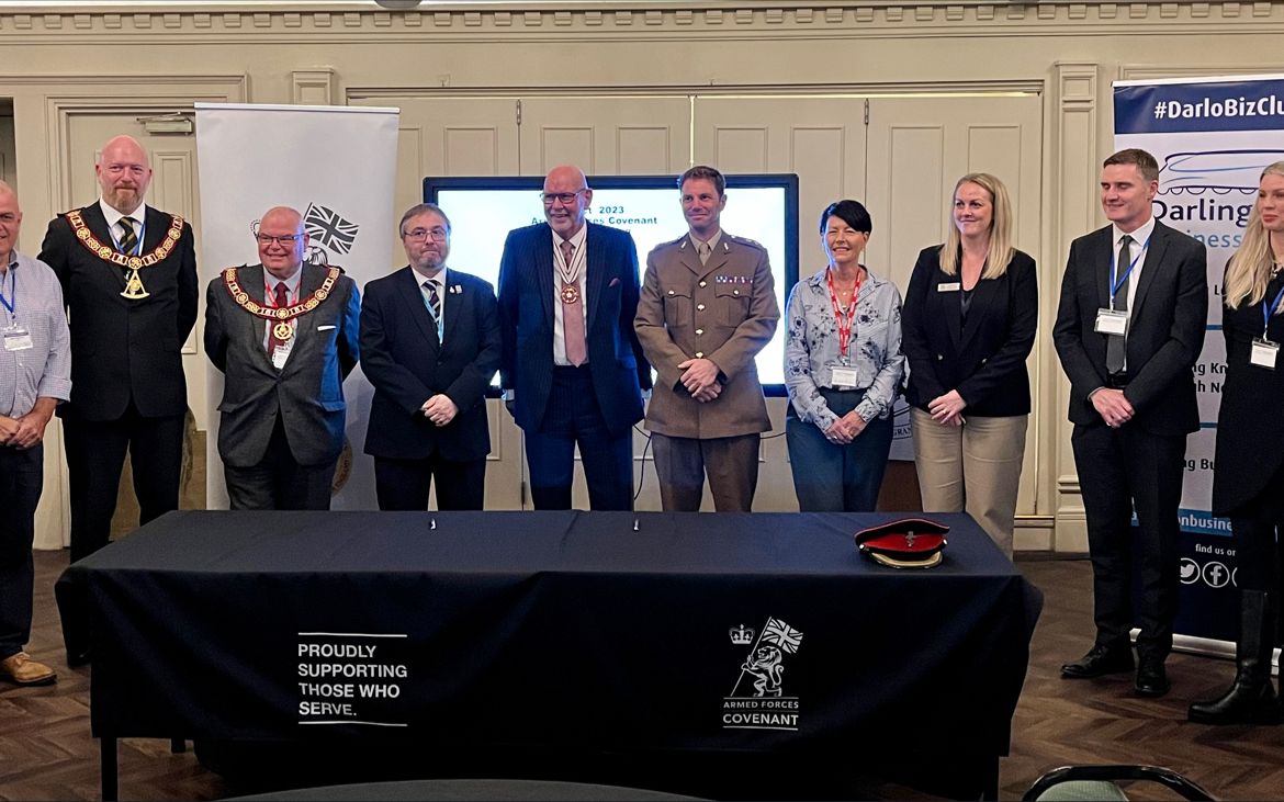 RMS attends Armed Forces Covenant signing in support of Armed Forces